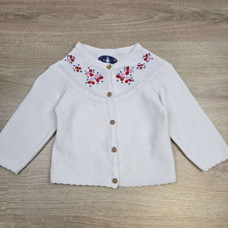 cardigan blanc Sergent Major