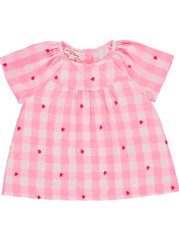 blouse à carreaux DPAM