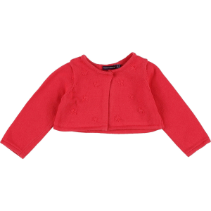 Un élégant boléro rose Sergent Major, parfait pour les tenues de cérémonie des filles