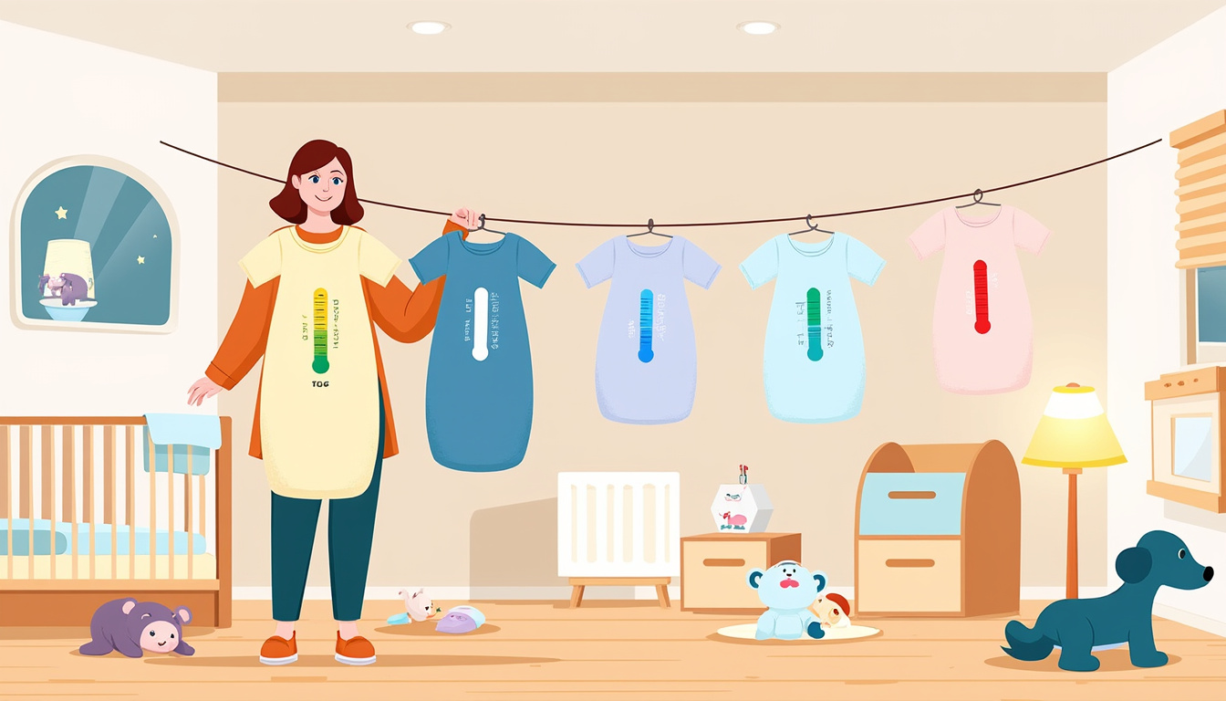 Comment choisir le bon tog de gigoteuse pour bébé ?