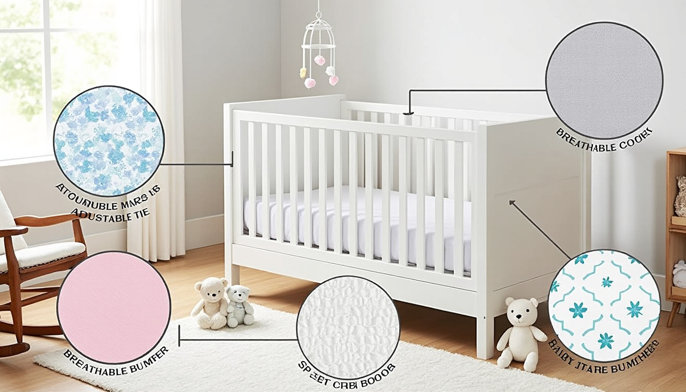 Tour de lit bébé : comment choisir le modèle le plus sûr ?