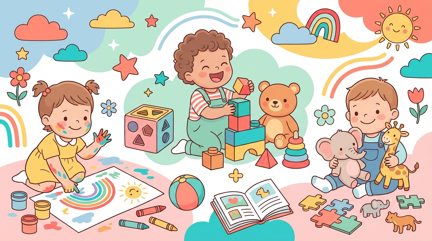 découvrez des fiches d'activités ludiques et éducatives spécialement conçues pour les enfants de 1 à 3 ans, afin de stimuler leur développement et leur créativité.