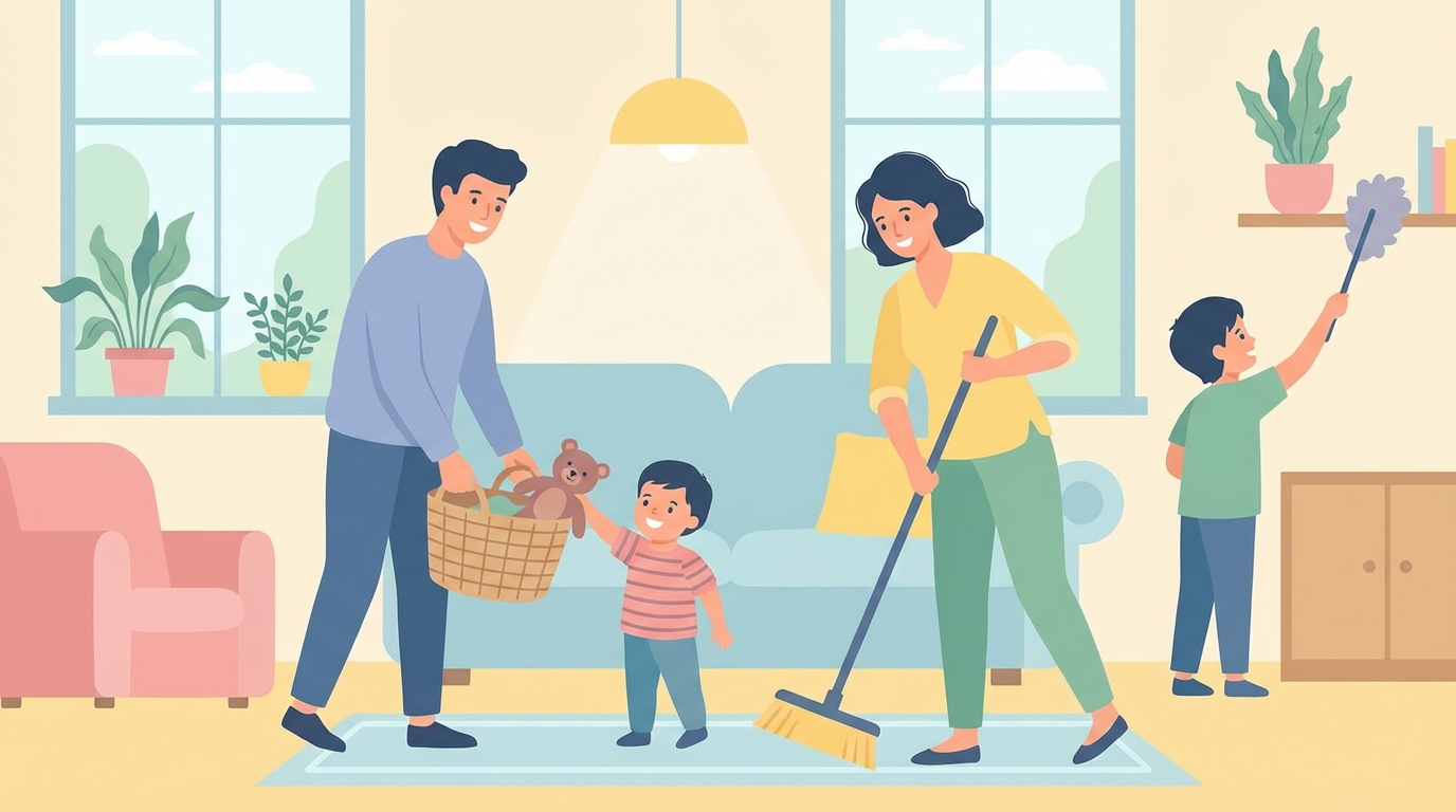 découvrez des astuces simples pour encourager votre enfant de 3 à 5 ans à participer aux tâches ménagères et développer son sens des responsabilités tout en s'amusant.