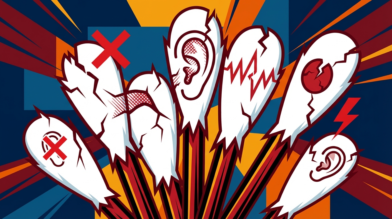 découvrez les dangers des cotons-tiges et comment ils peuvent causer de nombreuses blessures. informez-vous pour protéger votre santé auditive.