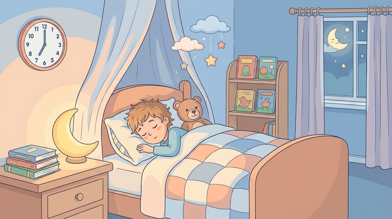 découvrez pourquoi une routine de sommeil régulière est essentielle pour les enfants de 5 à 8 ans, et comment elle favorise un développement sain et un bien-être optimal.