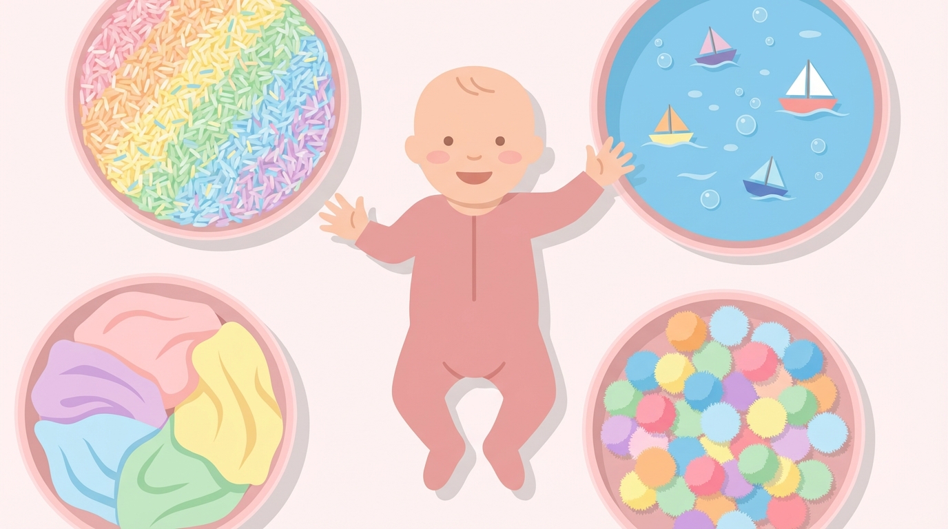 Vidéo Bébé : Activités sensorielles pour stimuler votre bébé