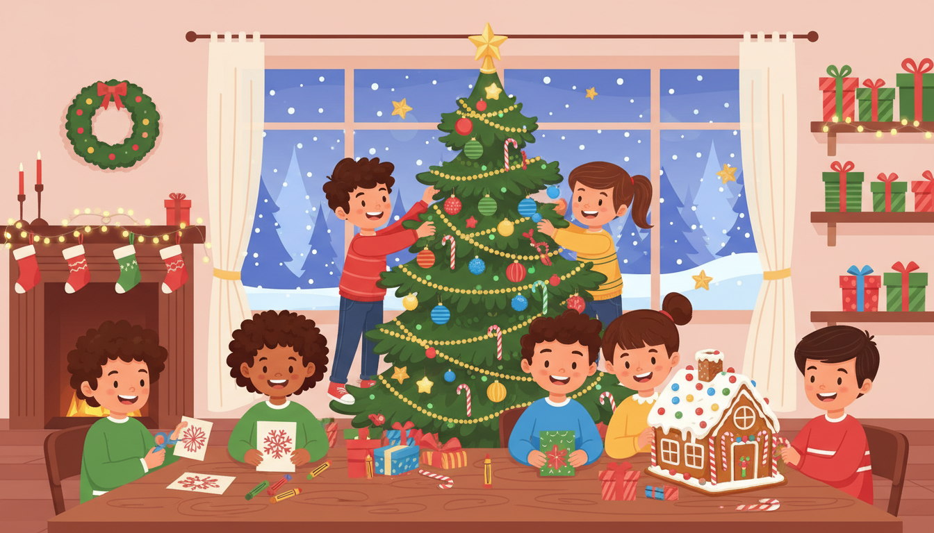 découvrez des idées d'activités ludiques et créatives pour occuper les enfants en attendant noël. jeux, bricolages et recettes faciles pour partager la magie des fêtes en famille.