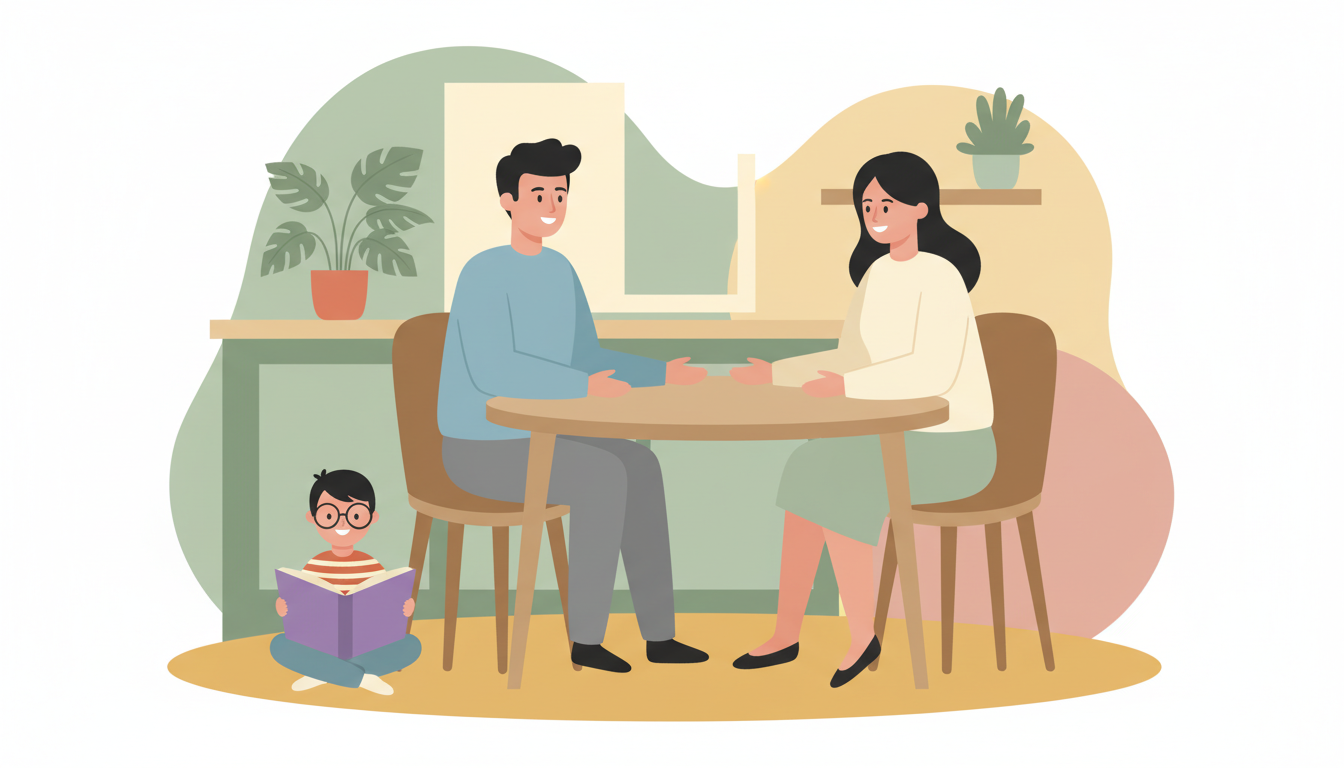 Désaccord Parents : Gérer les désaccords entre parents sur l’éducation des enfants (5-8 ans)