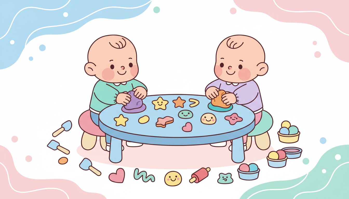 Pâte à Modeler : Recette et activités de pâte à modeler pour les 1-3 ans