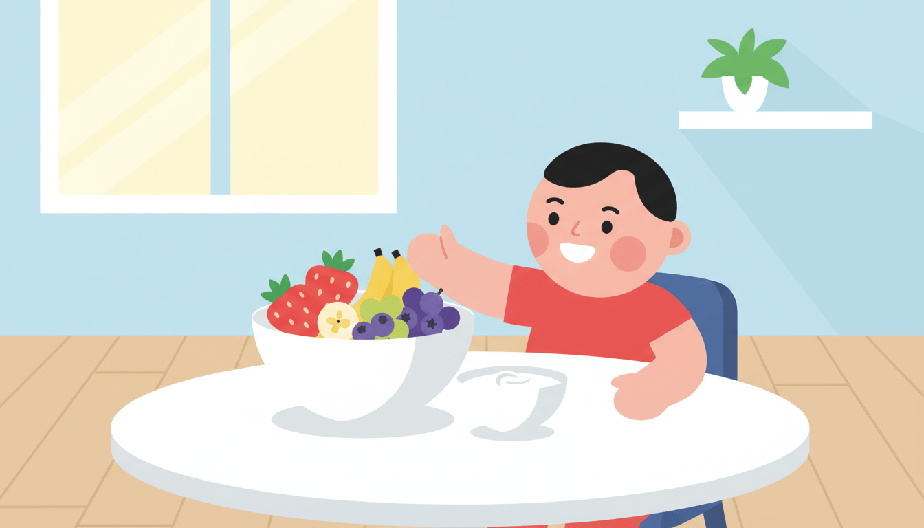 Dessert Enfant : Faut-il interdire ou offrir des desserts aux enfants de 1 à 3 ans ?