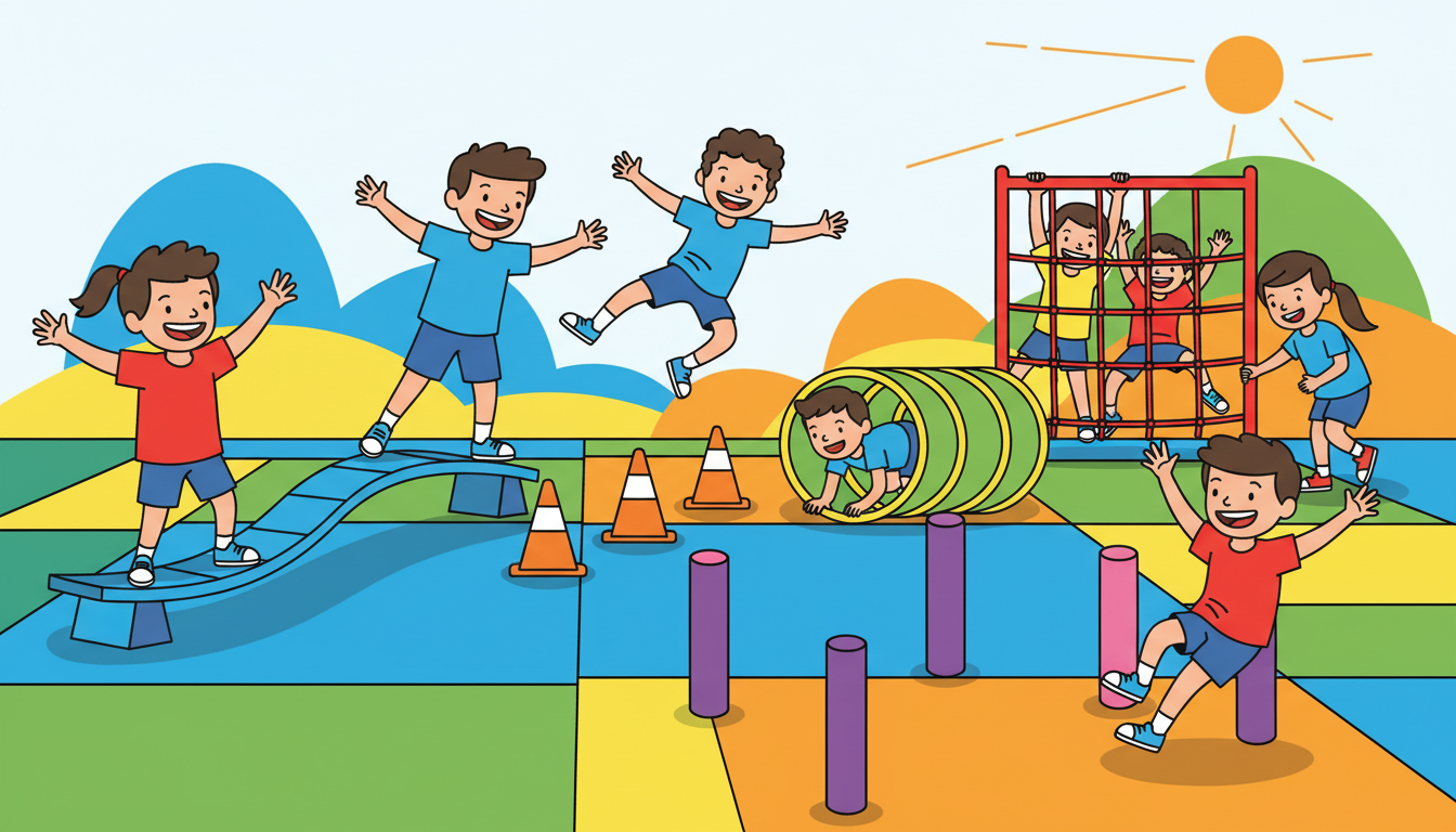 découvrez comment stimuler le développement de la motricité globale chez les enfants de 7 à 8 ans grâce à des activités adaptées favorisant leur coordination, équilibre et motricité.