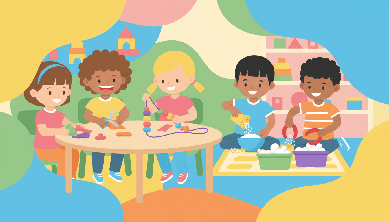 découvrez des activités ludiques en vidéo pour aider les enfants à développer leur motricité fine, favorisant leur coordination et leur habileté manuelle.