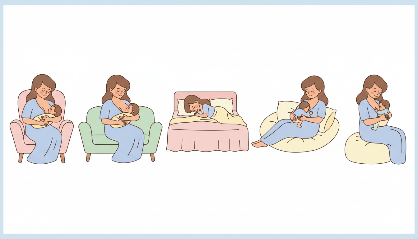 découvrez les meilleures positions d'allaitement pour le confort de bébé et de maman. guide complet pour faciliter l'allaitement et renforcer le lien parent-enfant.