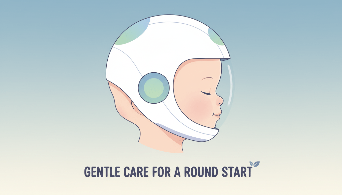 Tête Plate Bébé : Tête plate et casque : plagiocephalie chez le bébé