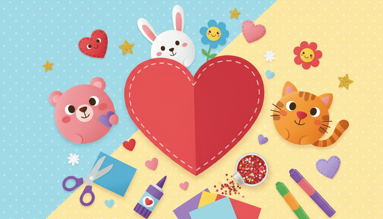 découvrez un bricolage facile et amusant pour réaliser une carte de st-valentin adaptée aux enfants de 5 à 8 ans, idéale pour exprimer leur affection de manière créative.