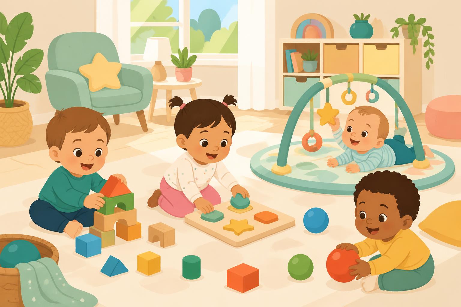 Jeux Maison : Idées de jeux à faire à la maison pour les enfants de 1 à 3 ans