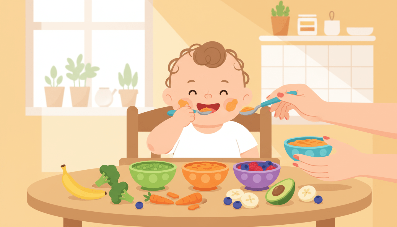 découvrez des idées de menus équilibrés pour bébé, alliant saveurs et nutrition pour accompagner la croissance de votre enfant en toute sérénité.