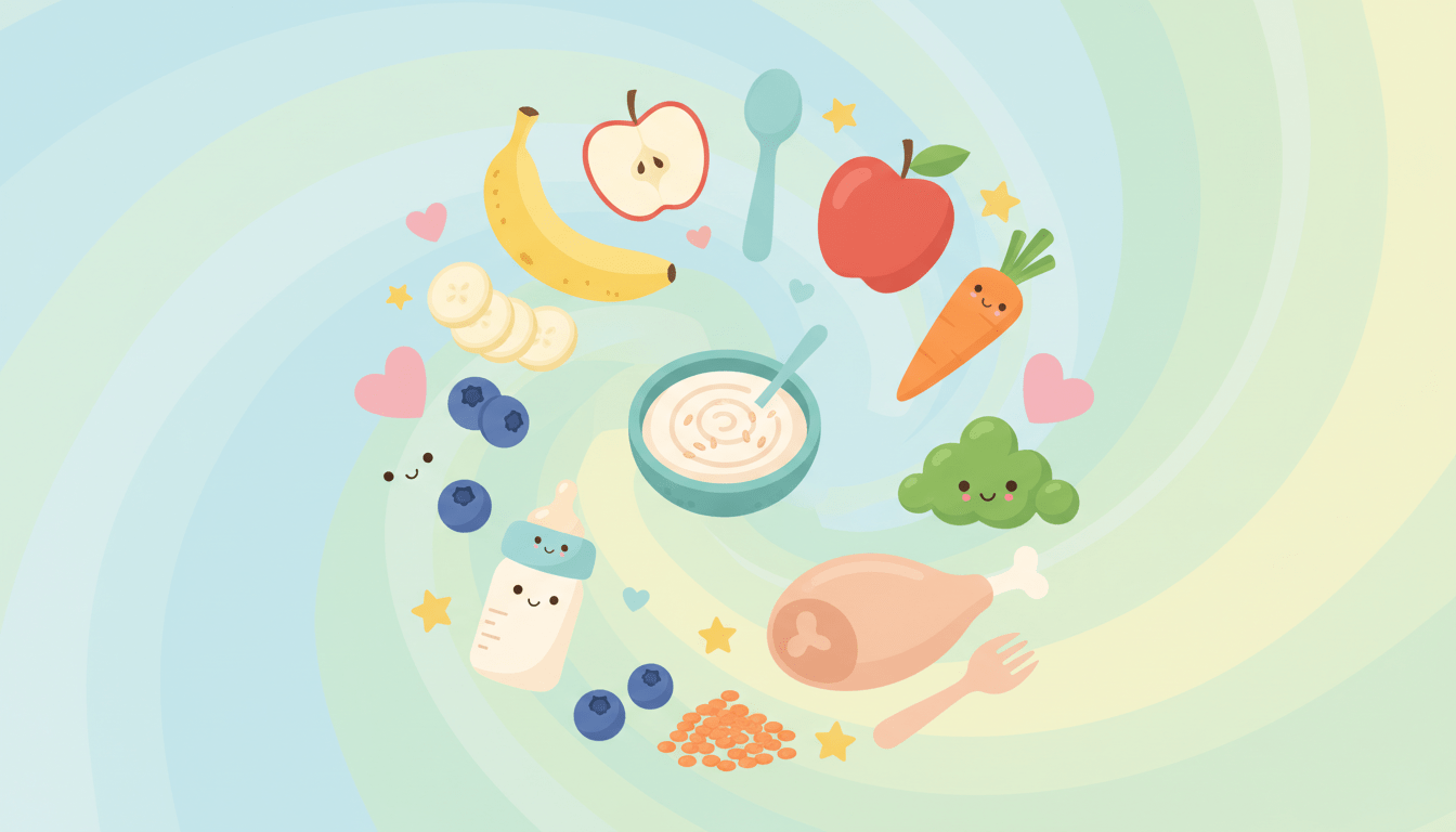 Menus Bébé : Idées de menus équilibrés pour bébé