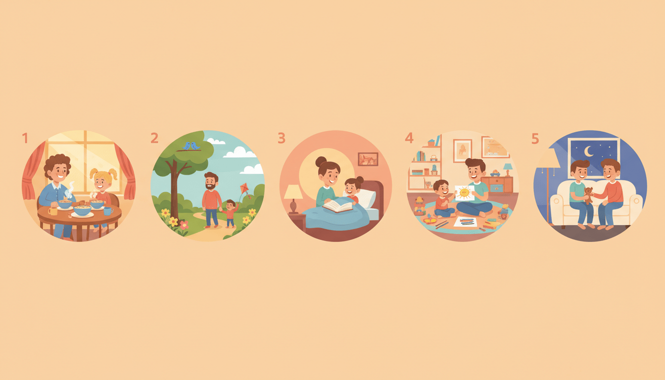 découvrez 5 moments clés pour prendre le temps de parler avec votre enfant et renforcer votre relation par la communication.