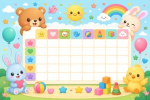 découvrez notre tableau de motivation spécialement conçu pour les enfants de 1 à 3 ans, un outil ludique et éducatif pour encourager leurs premières réussites et éveiller leur confiance.