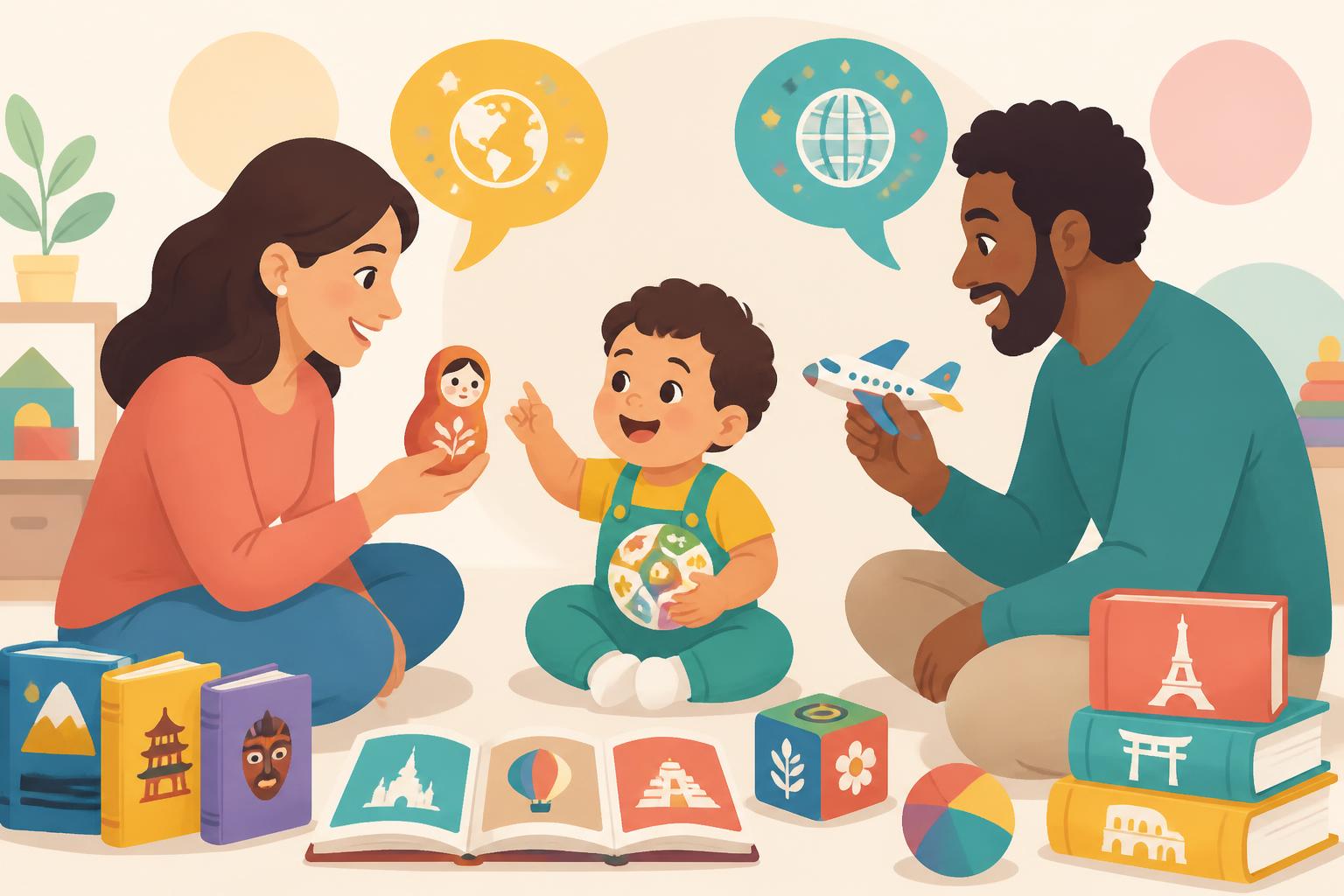 Bilinguisme Enfant : L’apprentissage de plusieurs langues et le bilinguisme chez l’enfant de 1 à 3 ans