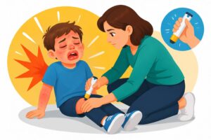 découvrez comment reconnaître et agir rapidement en cas de réaction allergique sévère chez l'enfant pour assurer sa sécurité et son bien-être.