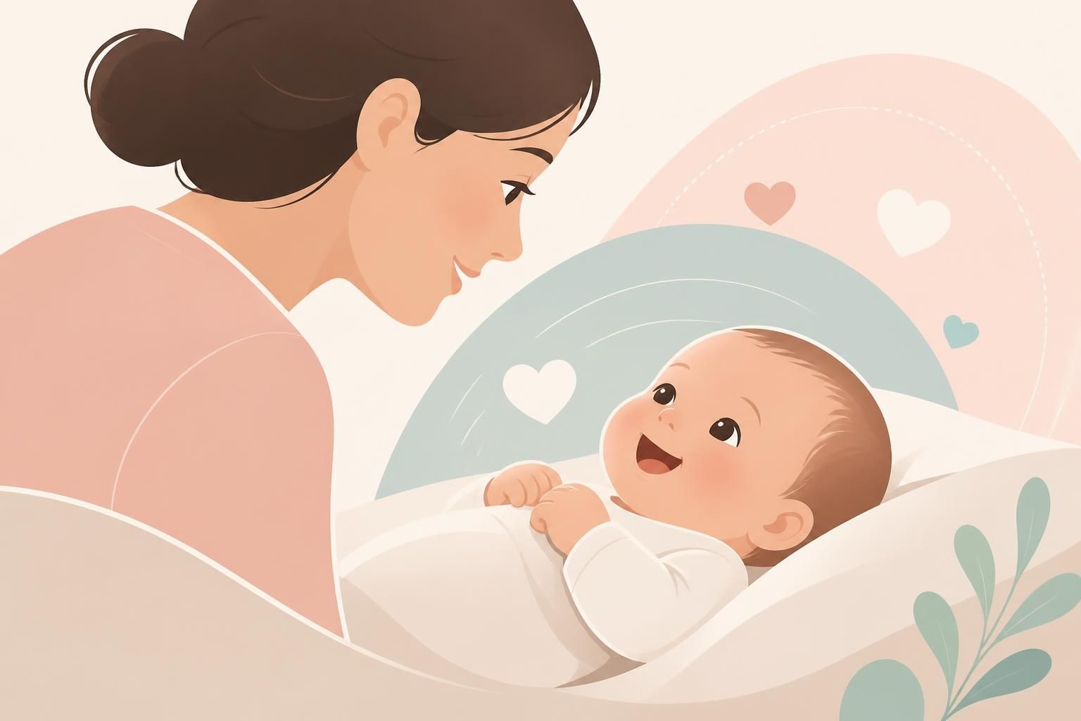 Développement Affectif : Le développement affectif du bébé de 2 mois