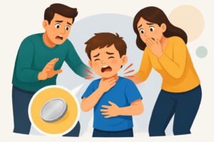 enfant a avalé un objet : que faire en cas d'urgence pour protéger la santé de votre enfant rapidement et efficacement.