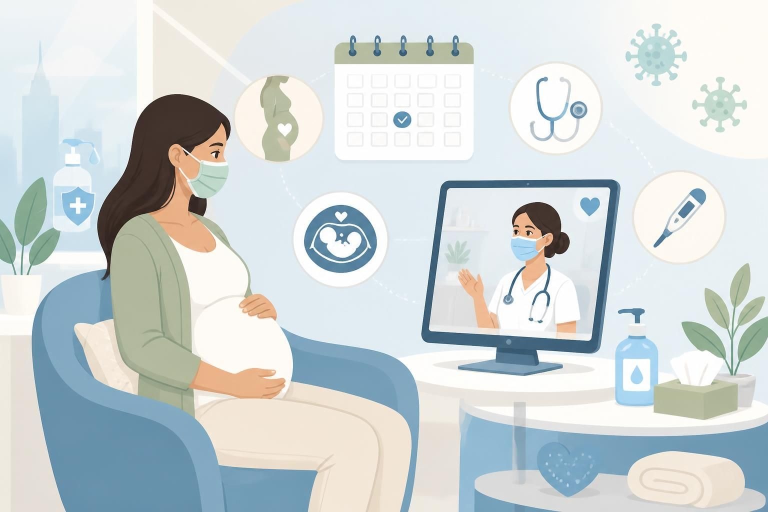 Grossesse Coronavirus : Suivi de grossesse et accouchement pendant le coronavirus