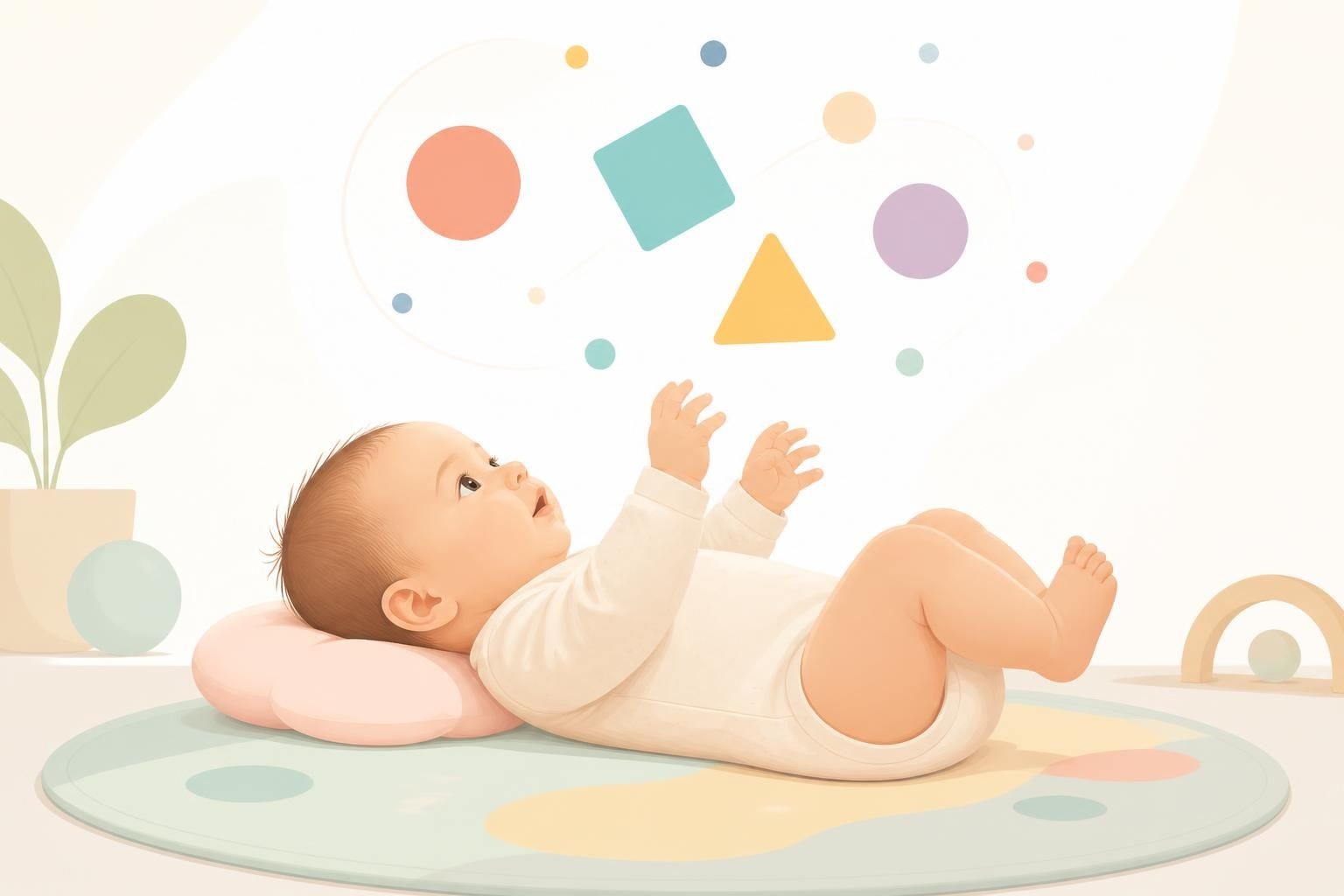 Développement Intellectuel : Le développement intellectuel du bébé de 2 mois