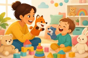 découvrez les bienfaits de jouer avec des marionnettes pour les enfants de 1 à 3 ans, favorisant leur créativité, leur langage et leur développement émotionnel.