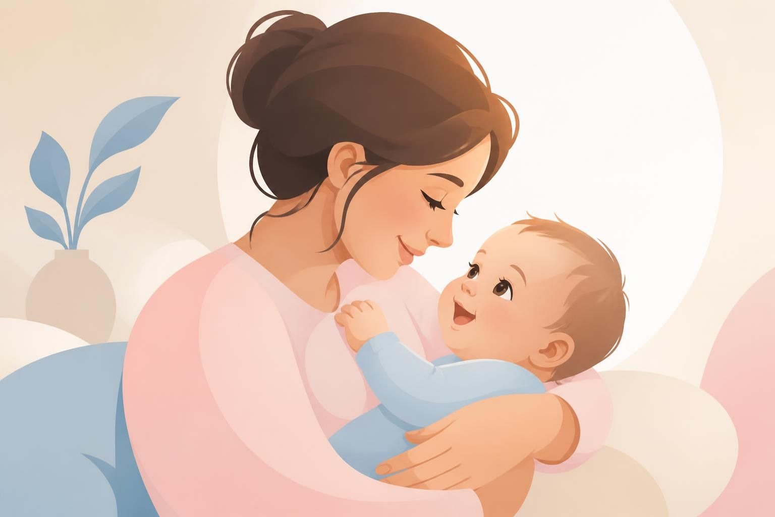 Lien Attachement Bébé : Créer un lien d’attachement solide avec bébé (0-12 mois)