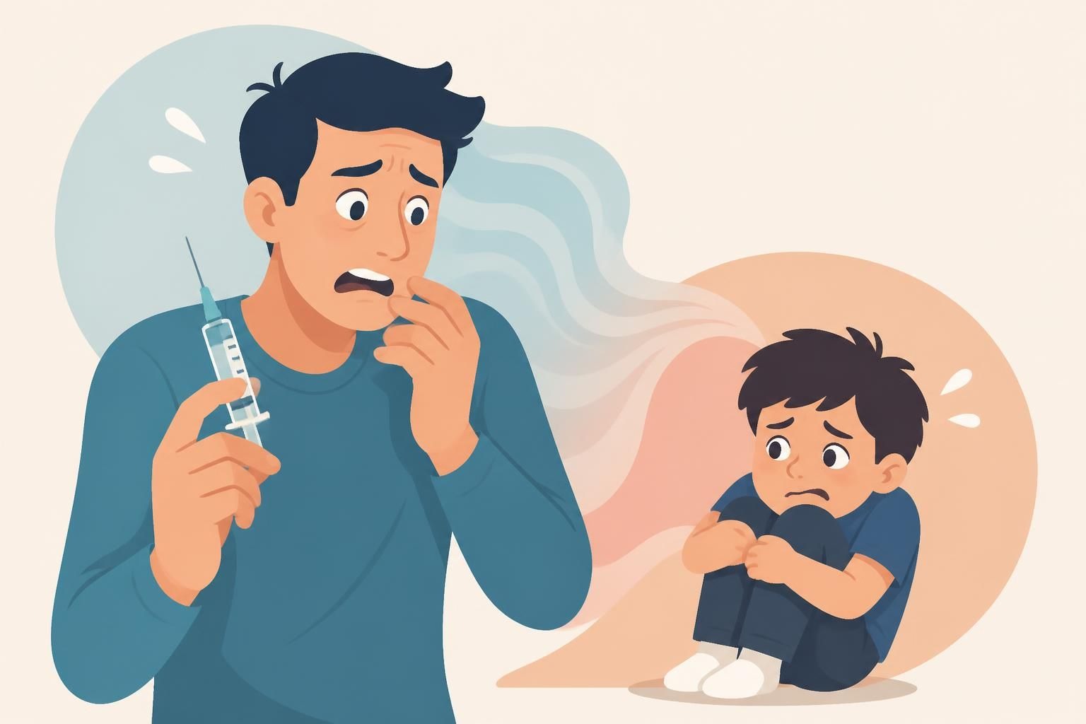 Peur Aiguilles Parents : La peur des aiguilles des parents influence les enfants