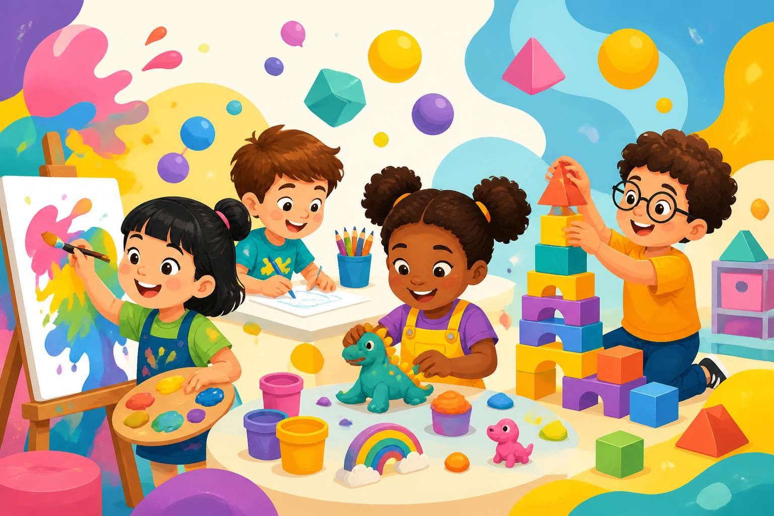 Vidéo Enfants : Développer la créativité des enfants