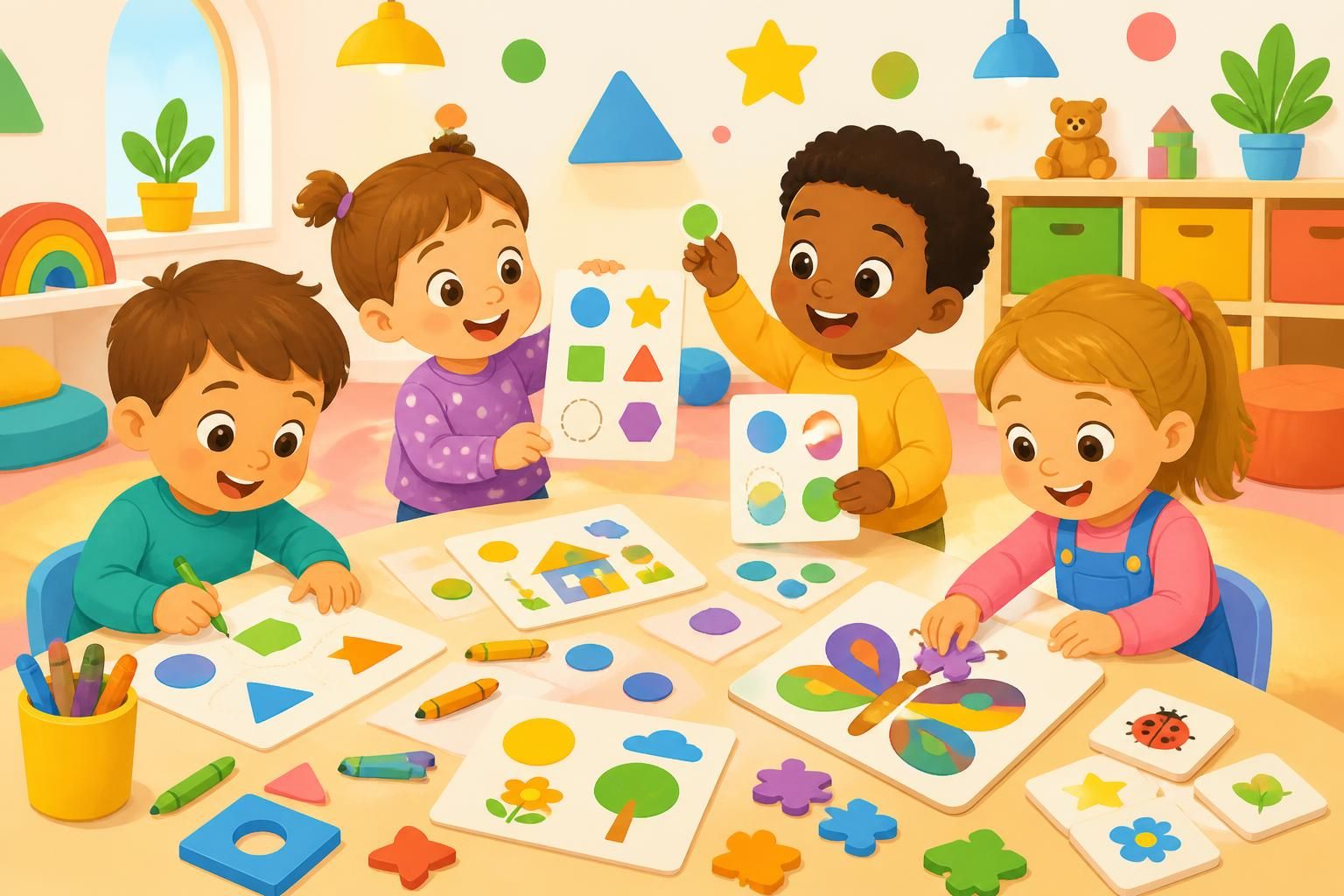 Jeux Enfants : Fiches d’activités et jeux pour les 3-5 ans