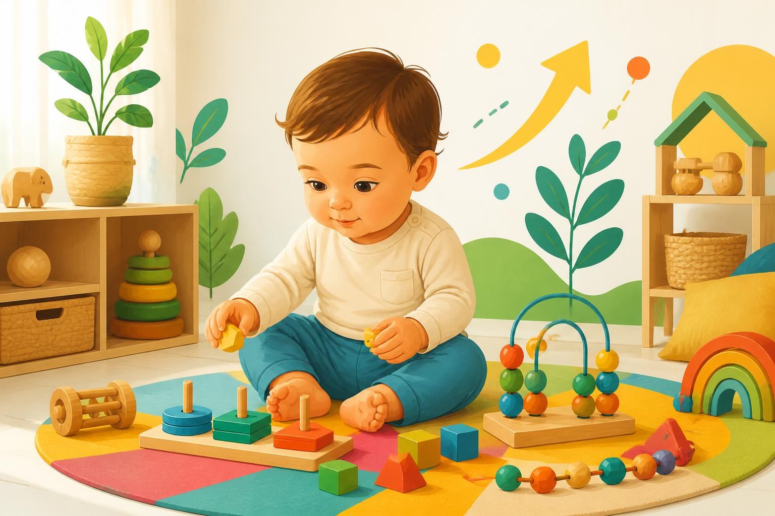 Motricité Fine : Le développement de la motricité fine chez l’enfant de 13 à 18 mois